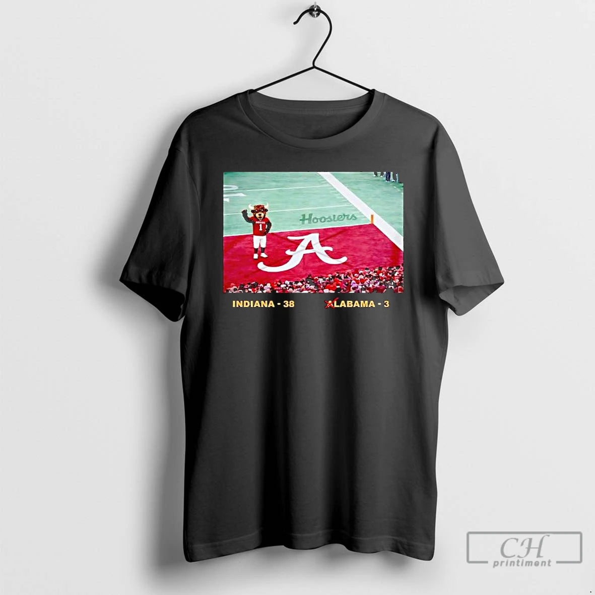 Premium Hoosiers Mascot Indiana 38 Defeated Alabama 3