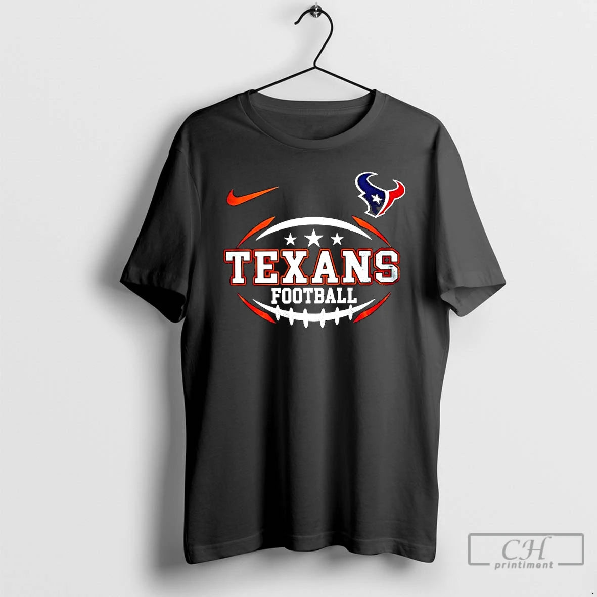 Premium Houston Texans Football Graphic
