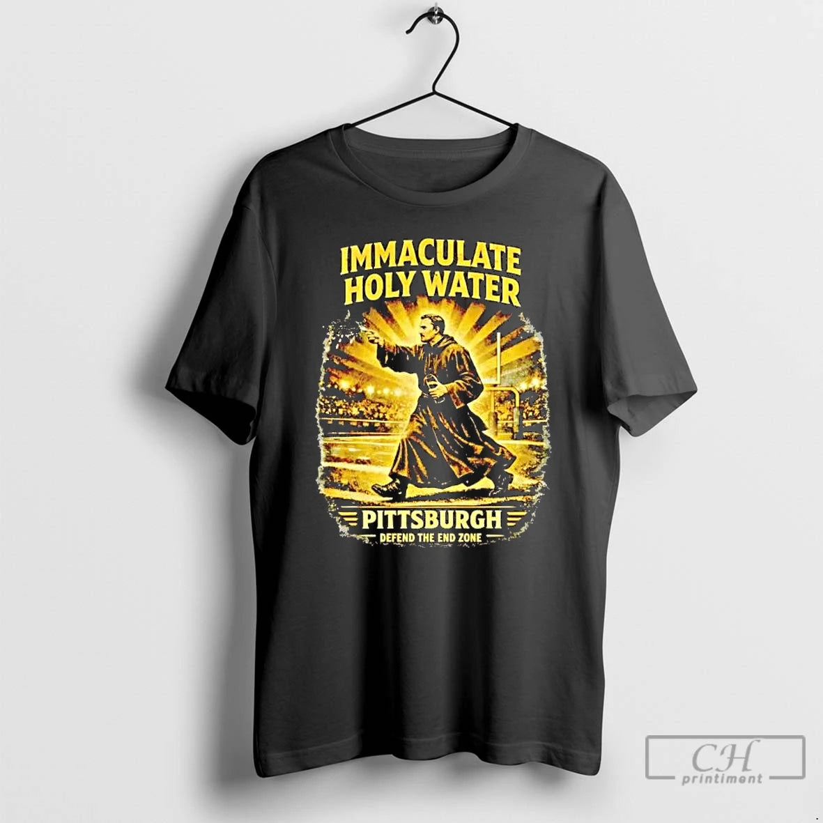 Premium Immaculate Holy Water Pittsburgh Defend The End Zone