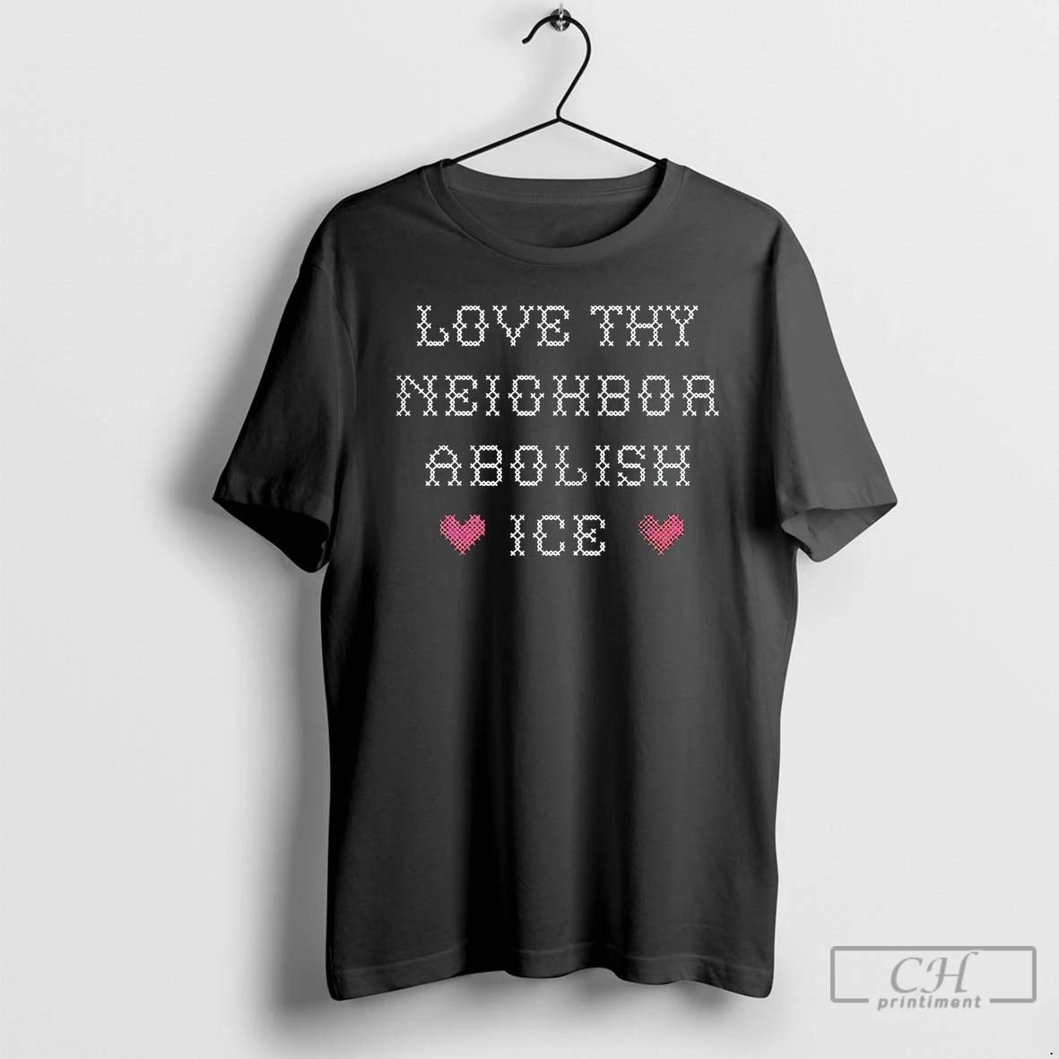 Premium Love Thy Neighbor Abolish Ice