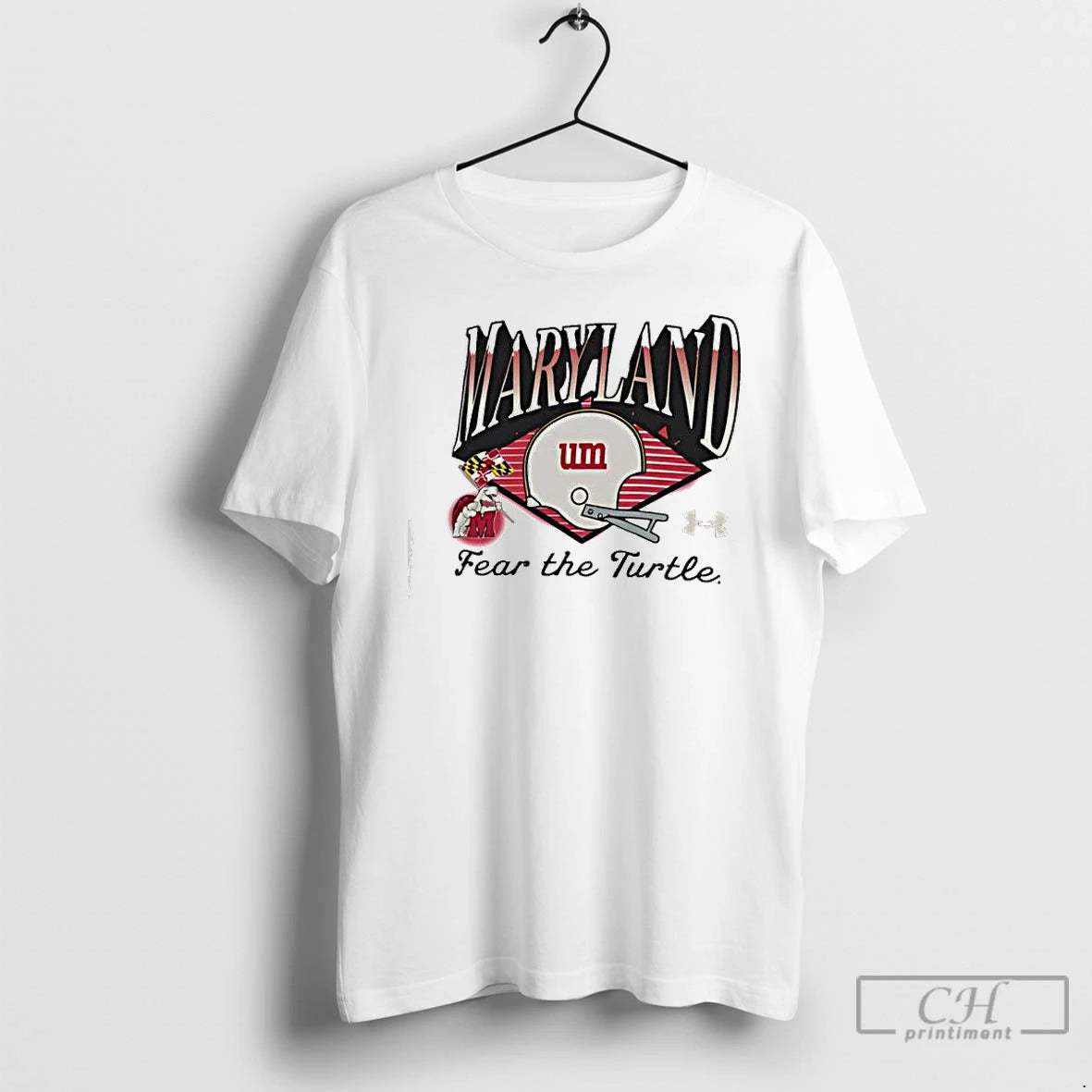 Premium Maryland Terrapins Vintage Fear The Turtle