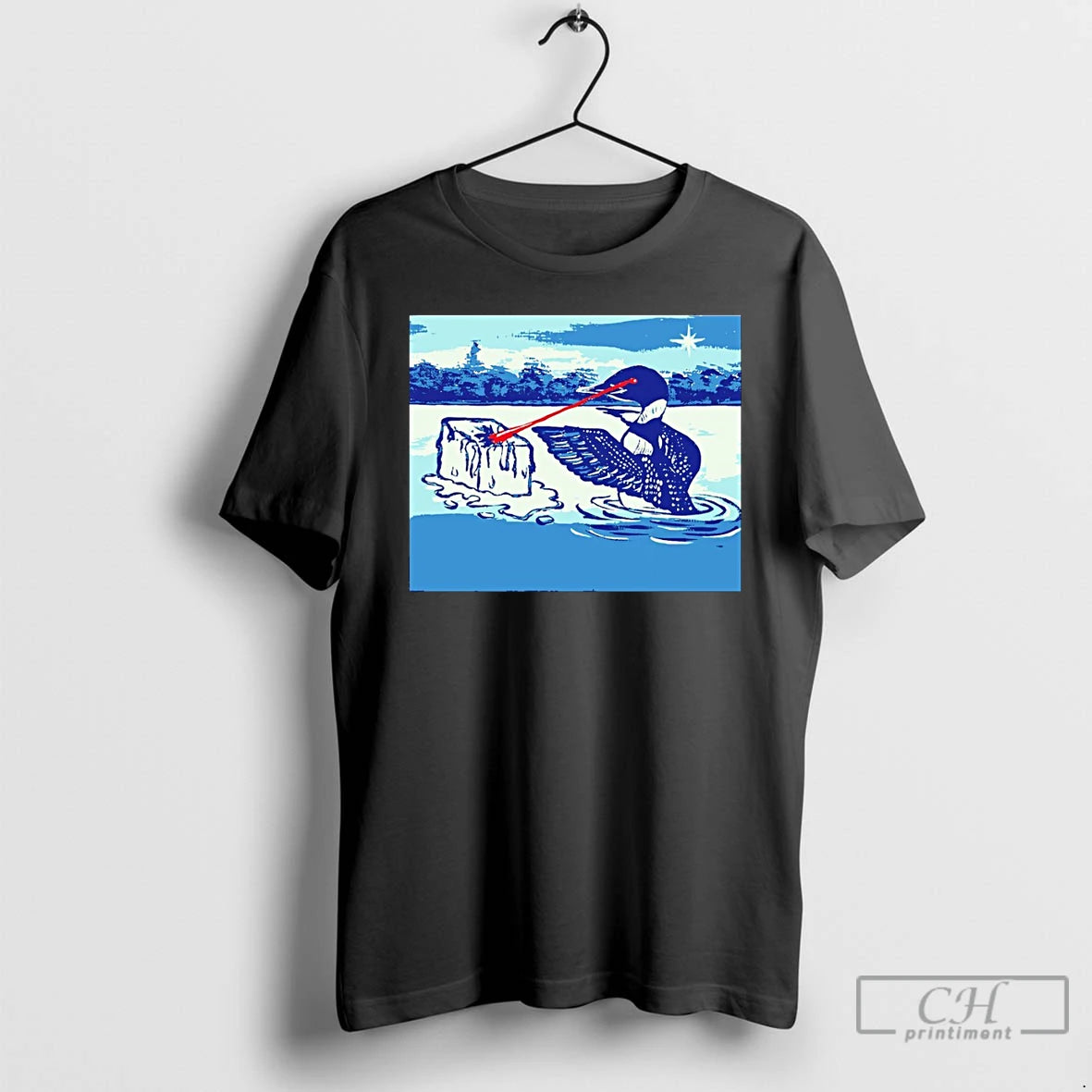 Premium Minnesota Loon Laser Eyes Pro Immigrant Anti Ice