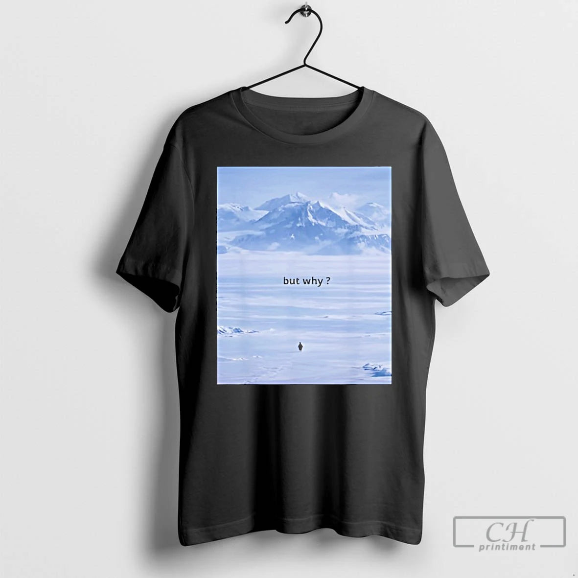 Premium Penguin But Why Meme Head Towards The Mountains Motivational