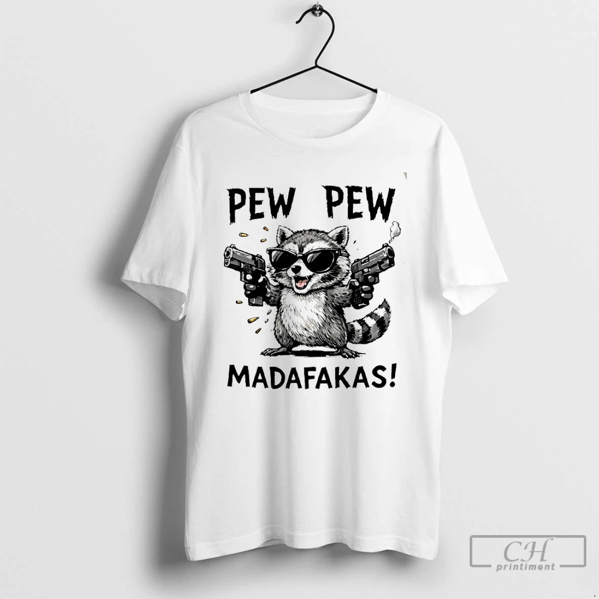 Premium Raccoon Pew Pew Madafakas