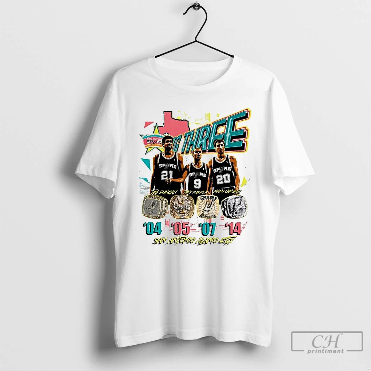Premium San Antonio Spurs Alamo City Players Big Three