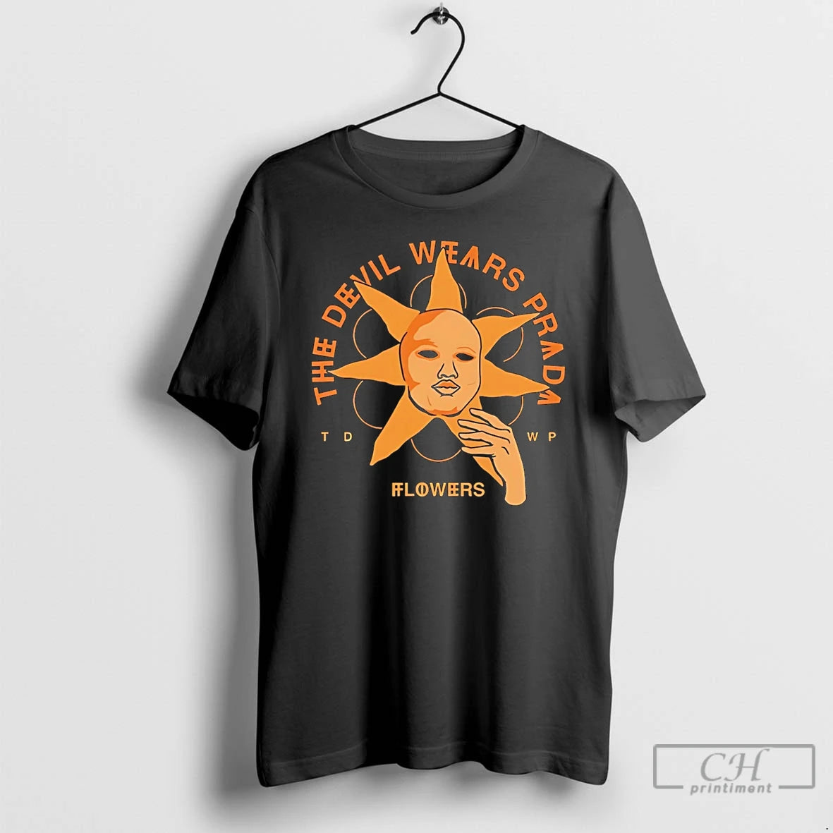 Premium Sunflower Face The Devil Wears Prada 2025 Drop T Shirts