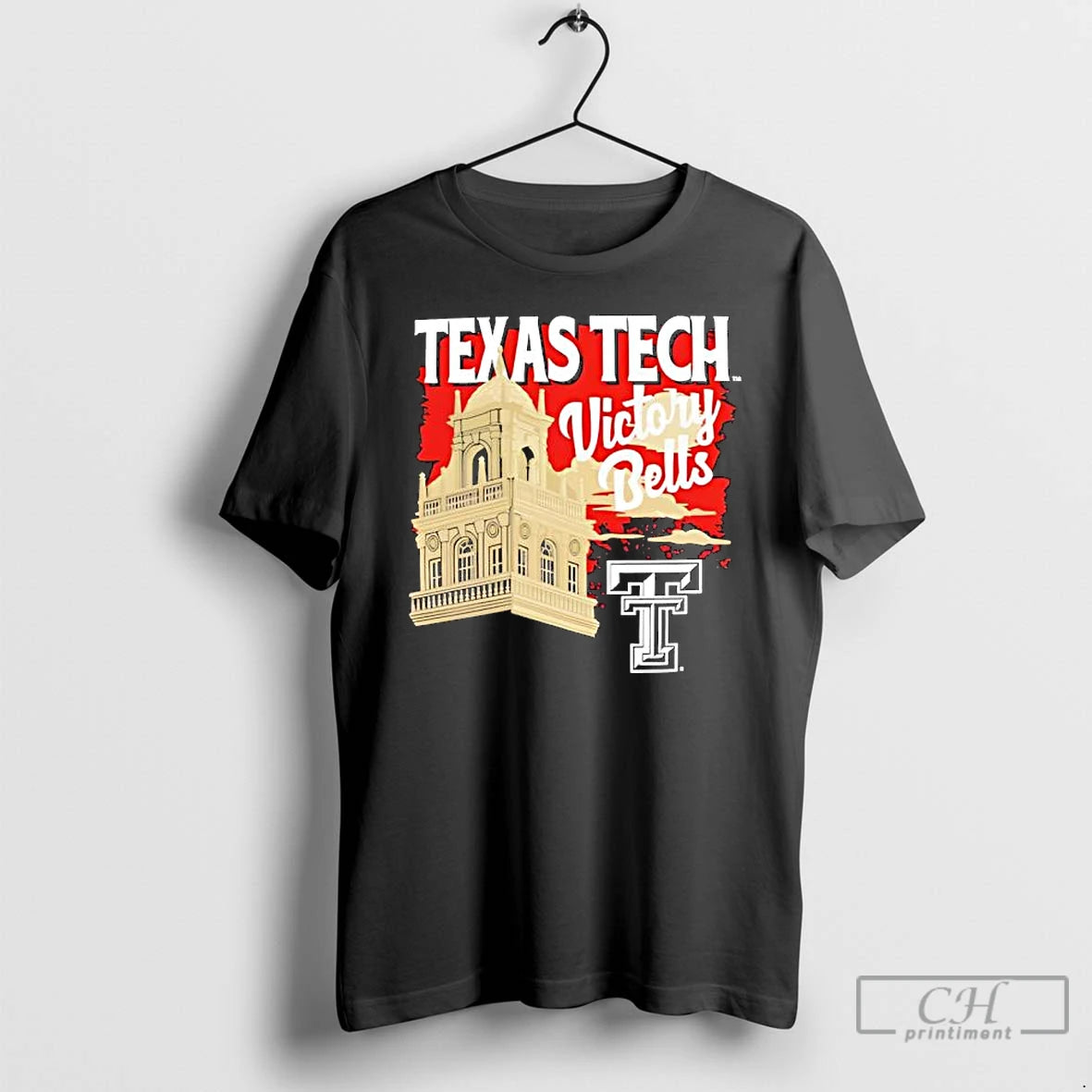Premium Texas Tech Red Raiders Bell Tower Sunset