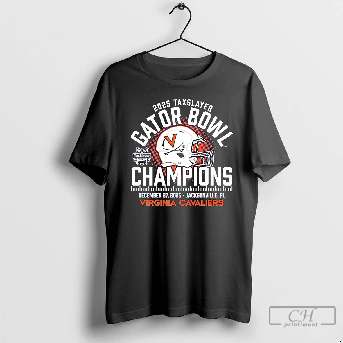 Premium Virginia Cavaliers 25 Texaslayer Gator Bowl Champions