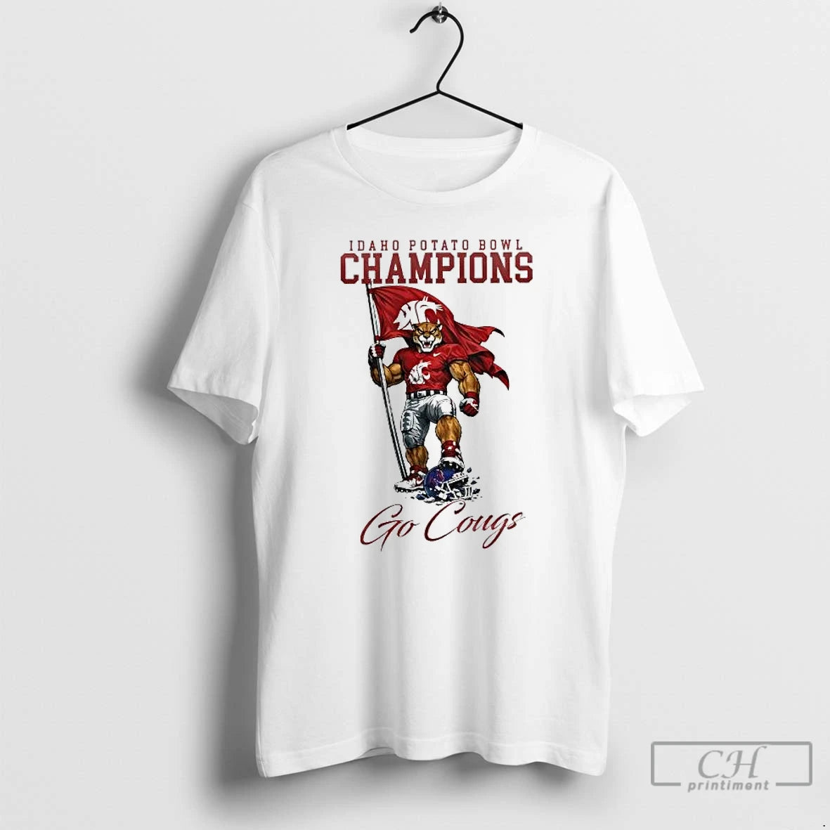 Premium Washington State Cougars 2025 Idaho Potato Bowl Champions Go Cougs