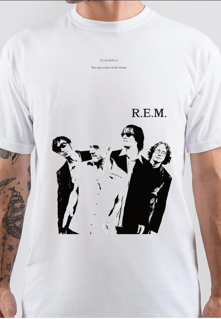 R.E.M. If You Believe They Put A Man On The Moon T-Shirt