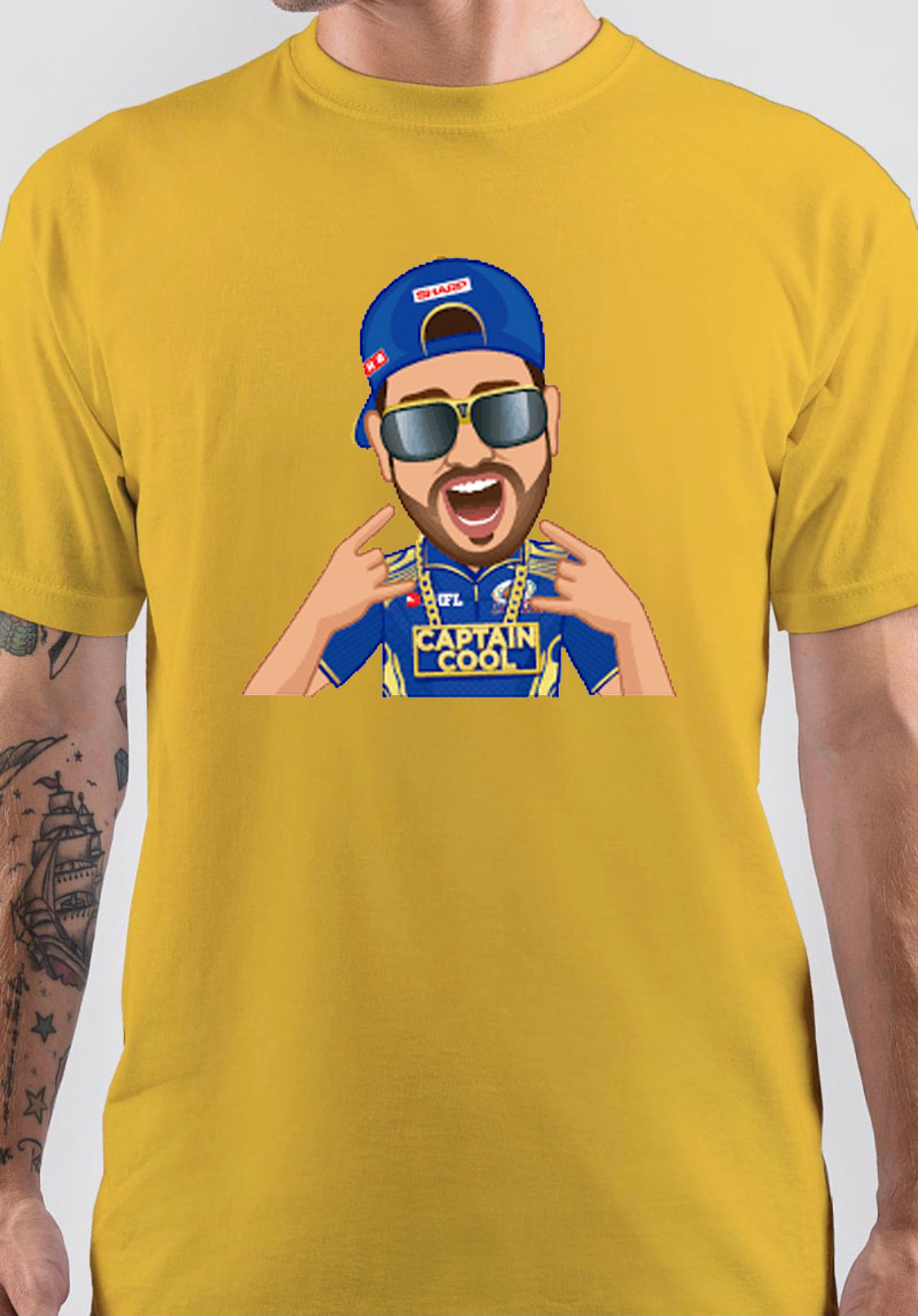 Rohit Sharma Captain Cool T-Shirt