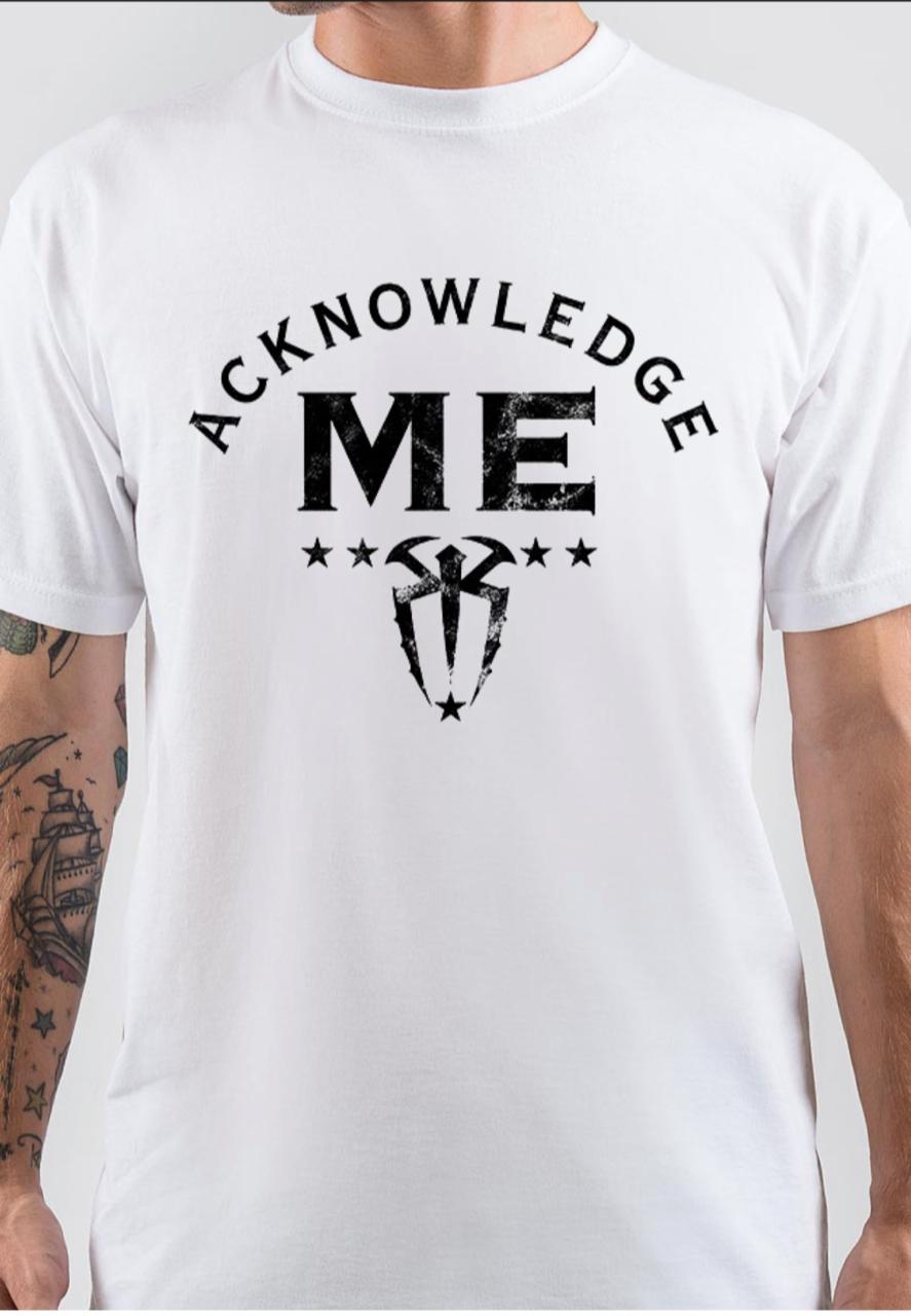 Roman Reigns White T-Shirt