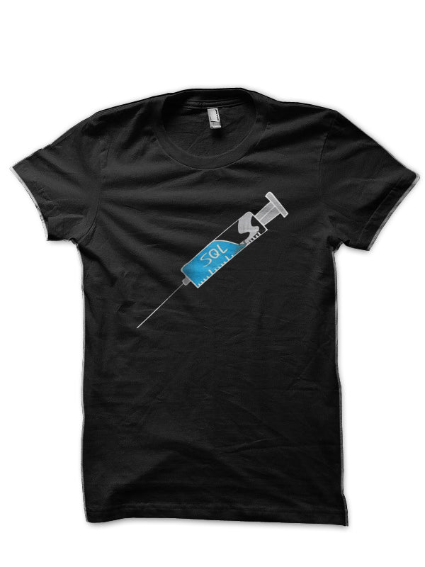 SQL Injection Black T-Shirt
