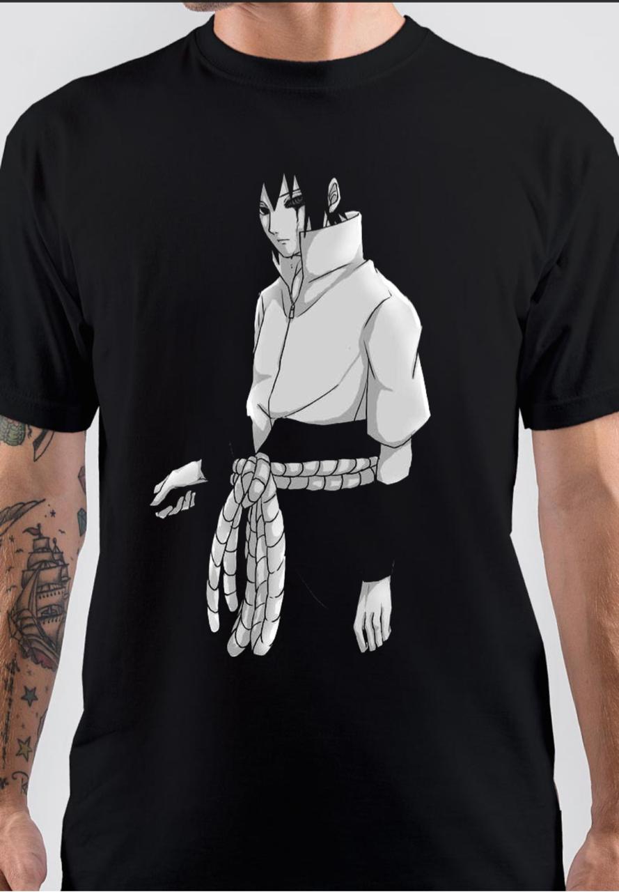 Sasuke Uchiha Black T-Shirt