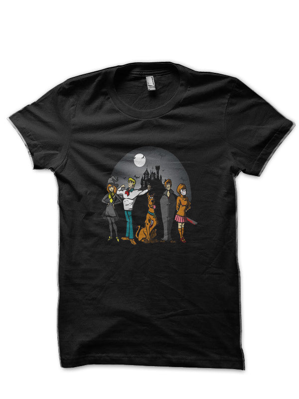 Scooby Doo, Where Are You! Black T-Shirt
