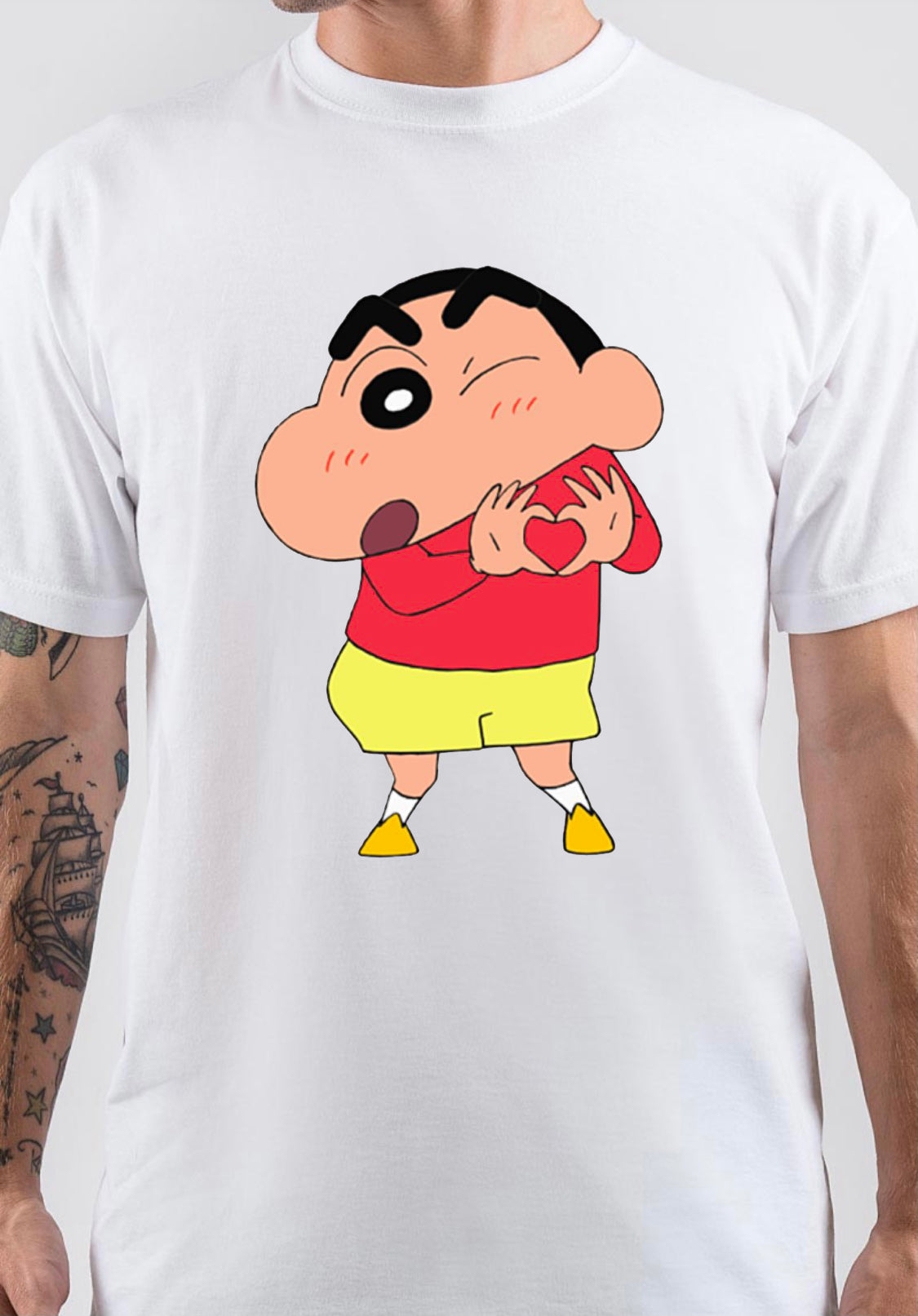 Shin Chan Heart T-Shirt