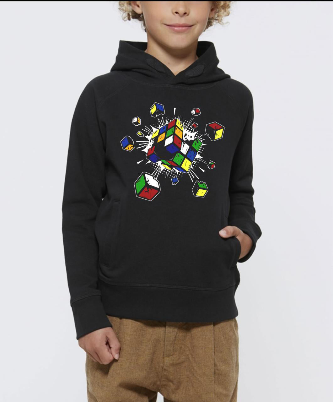 Speedcubing Funny Rubik’s Cuber Kids Hoodie