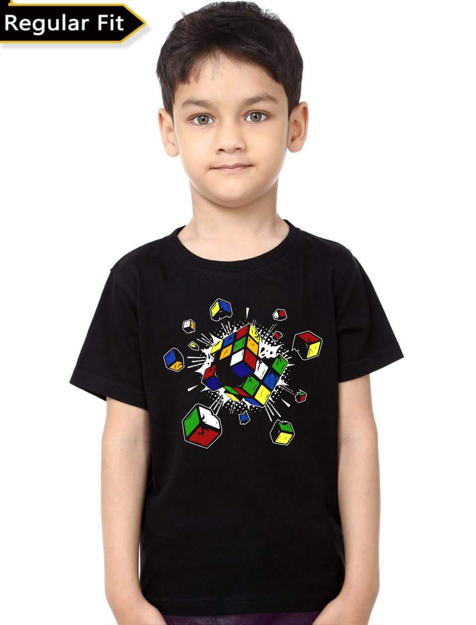 Speedcubing Funny Rubik’s Cuber Kids T-Shirt