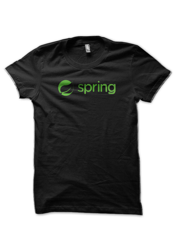 Spring Black T-Shirt