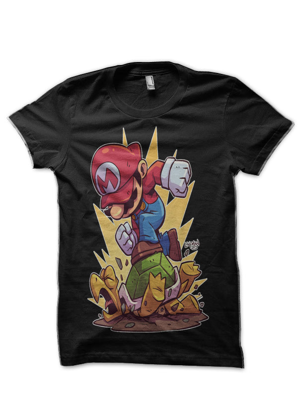 Supermario Black T-Shirt