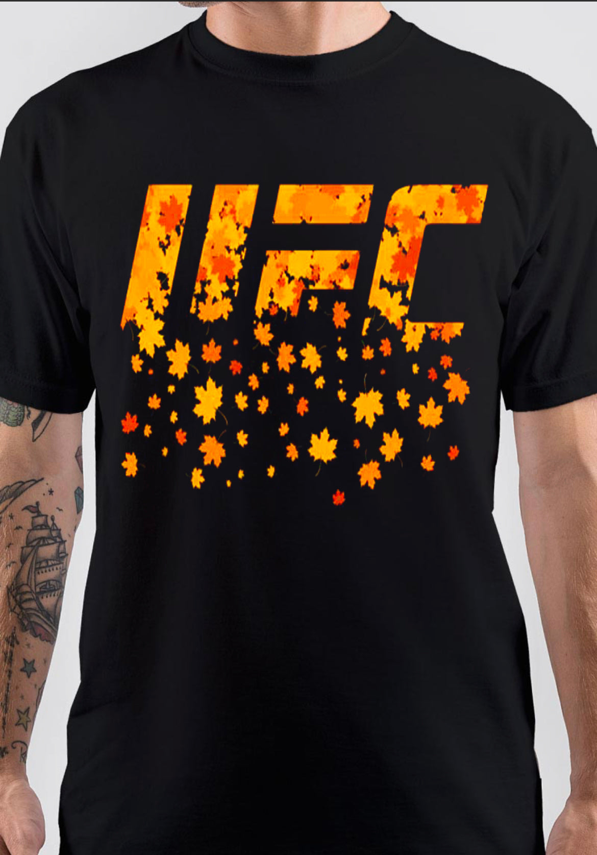 THANKSGIVING FALL LEAVES T-SHIRT