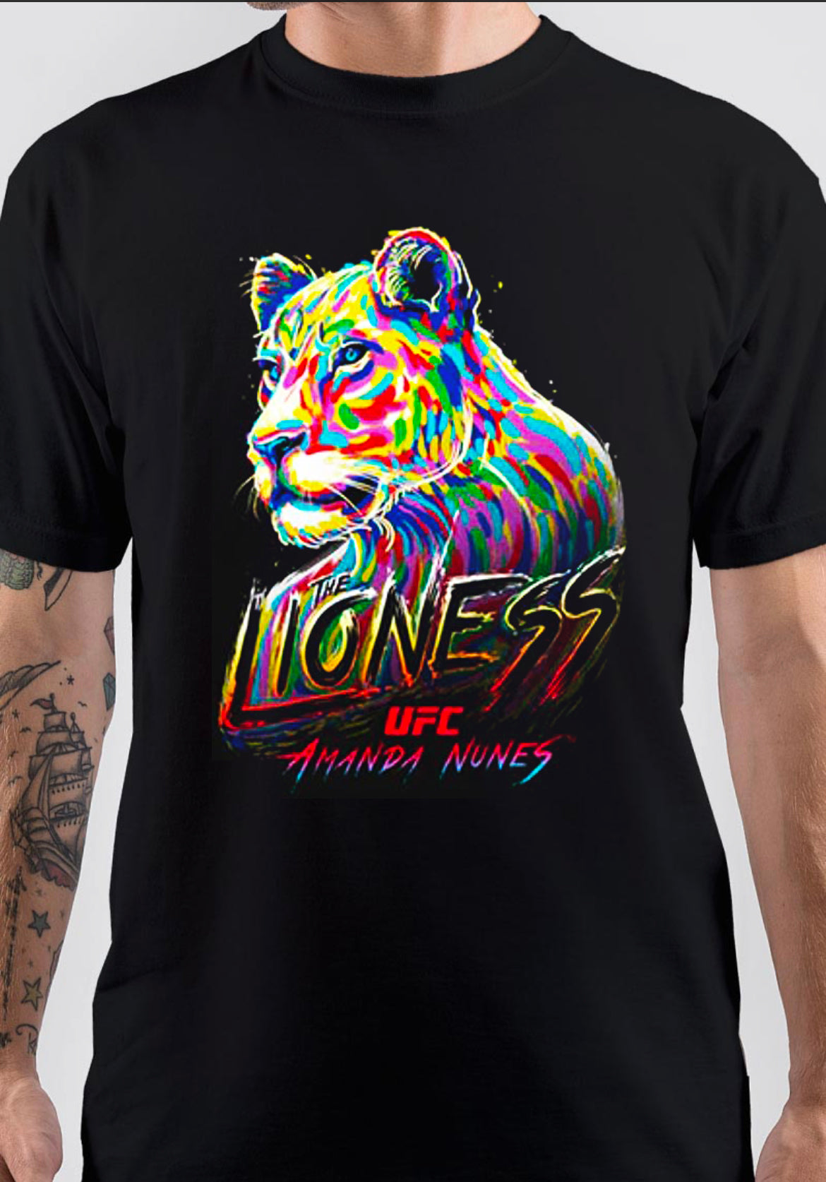 THE LIONESS NUNES LION T-SHIRT