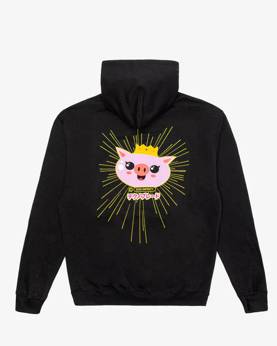 Tekunoburedo Black Hoodie