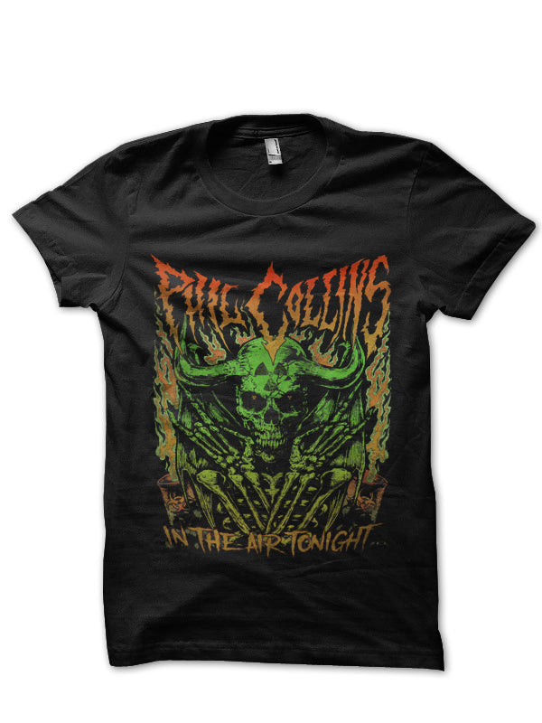 The Air Tonight In Black T-Shirt