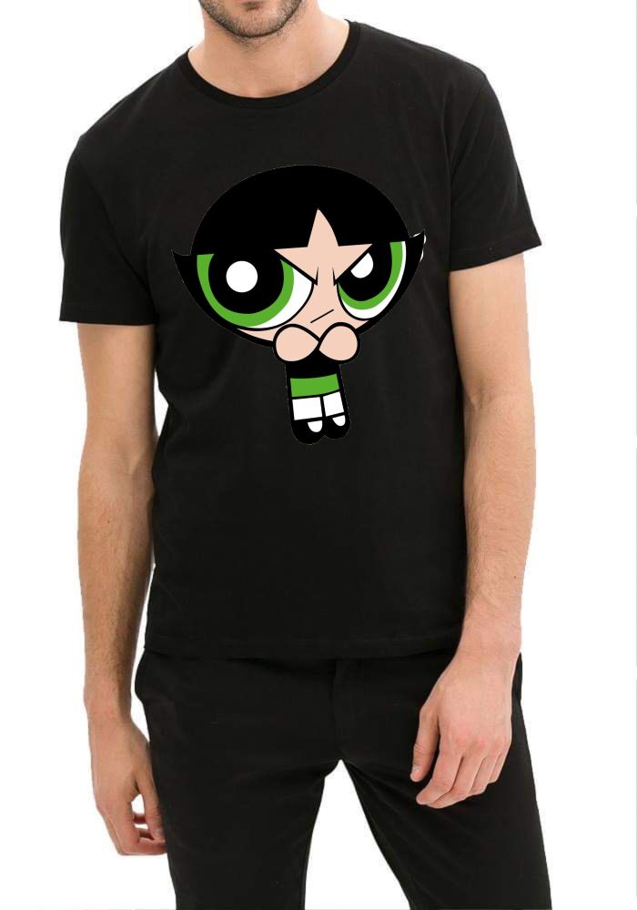 The Powerpuff Girls Black T-Shirt