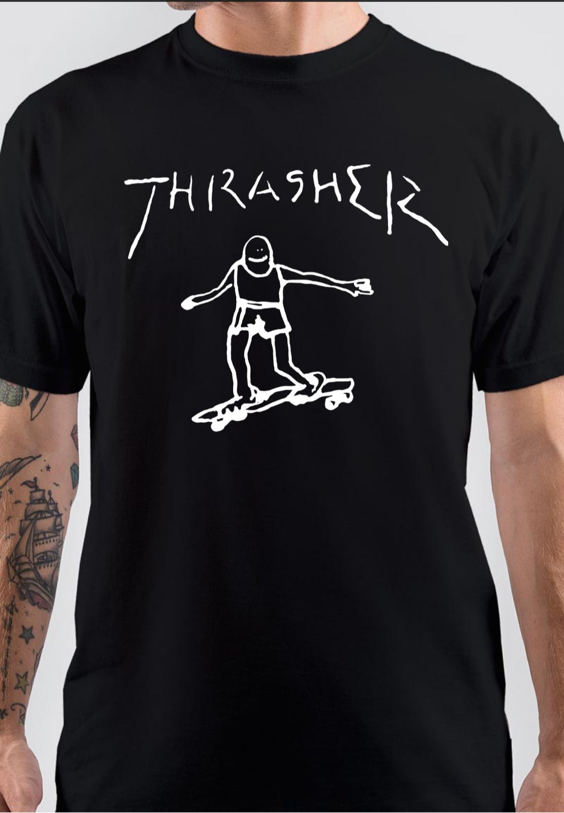 Thrasher X Mark Gonzales T-Shirt