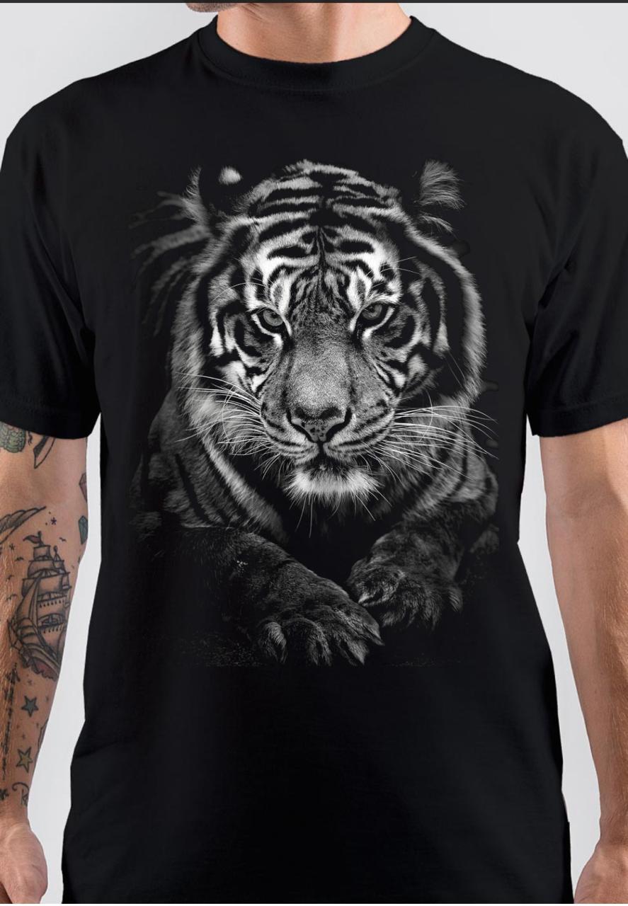 Tiger Black T-Shirt