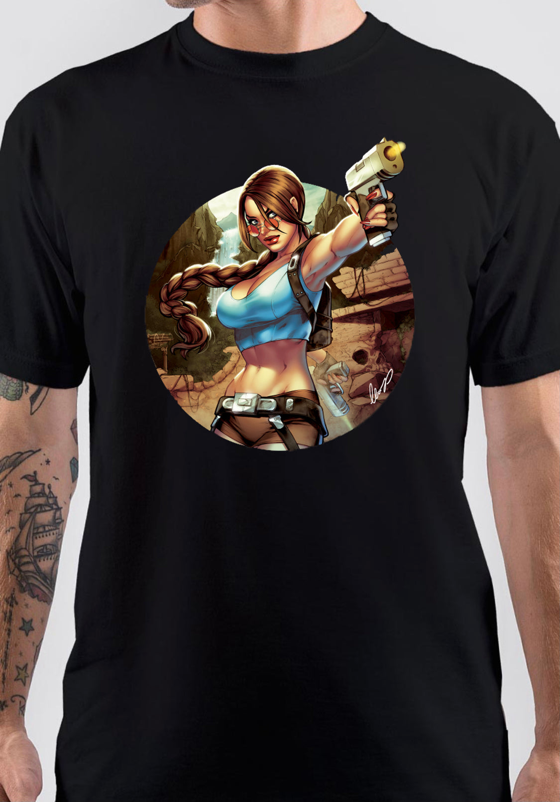 Tomb Raider Pc Game T-Shirt