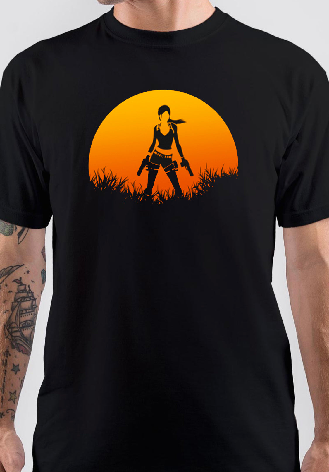 Tomb Raider Lara Croft Shadow T-Shirt
