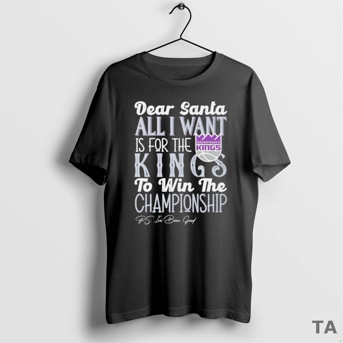 Top Dear Santa All I Want Is For The Sacramento Kings To Win The Championship