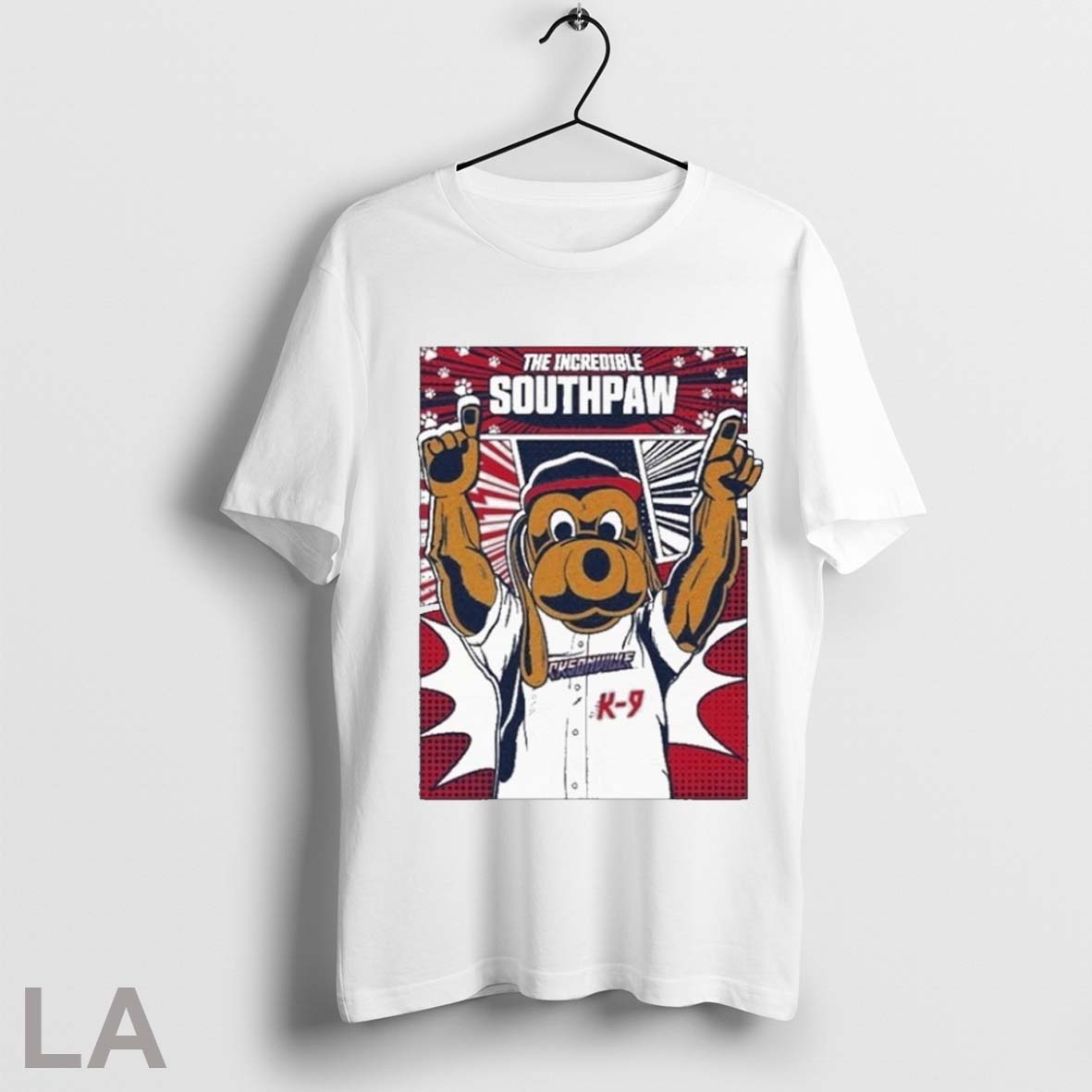 Top Jacksonville Jumbo Shrimp The Incredible Southpaw Comic T Shirts