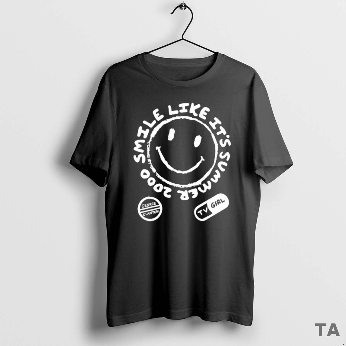 Top Tv Girl George Clanton Smile Like Its Summer 2000 T Shirt Sweater