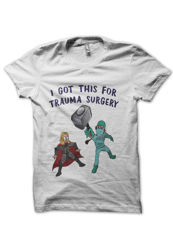Trauma Surgery Hammer Doctor T-Shirt