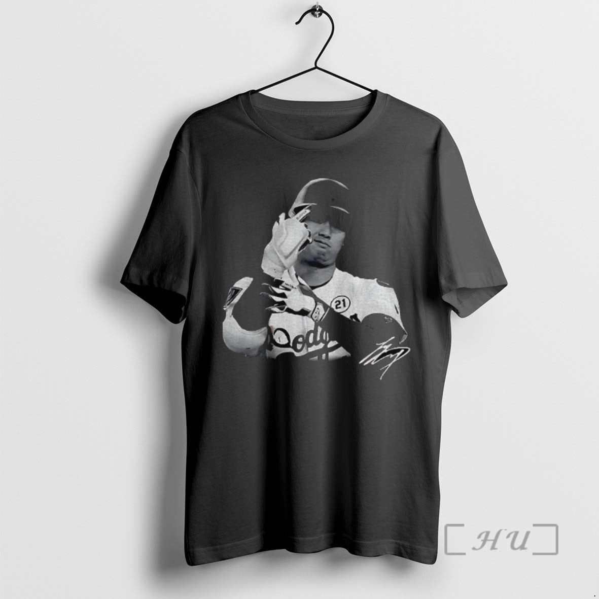 Trending Shohei Ohtani Middle Finger Los Angeles Dodgers Mlb Baseball Signature