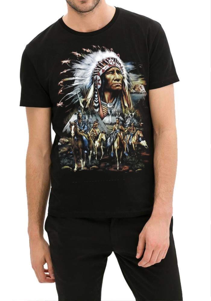 Tribe Indian Chief Native American T-Shirt