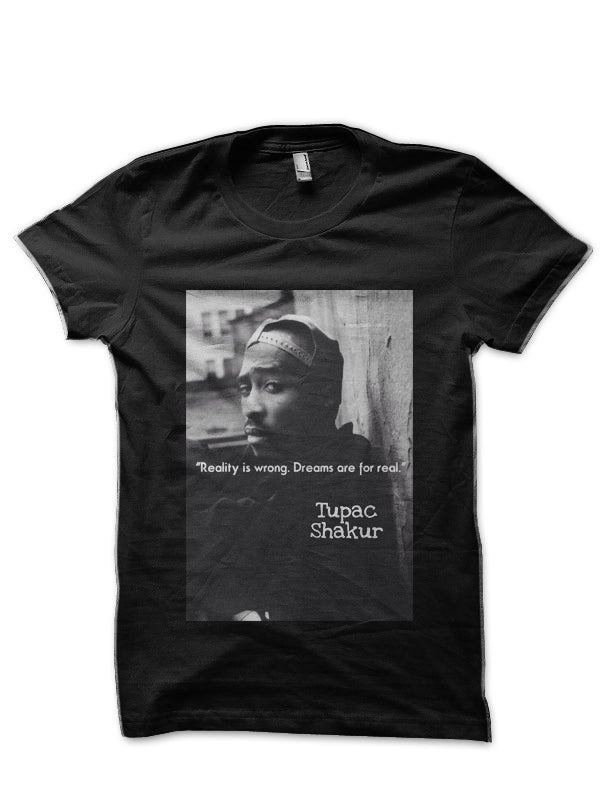 Tupac Shakur Black T-Shirt