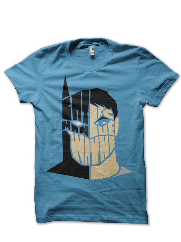 Two Faces Light Blue Tee