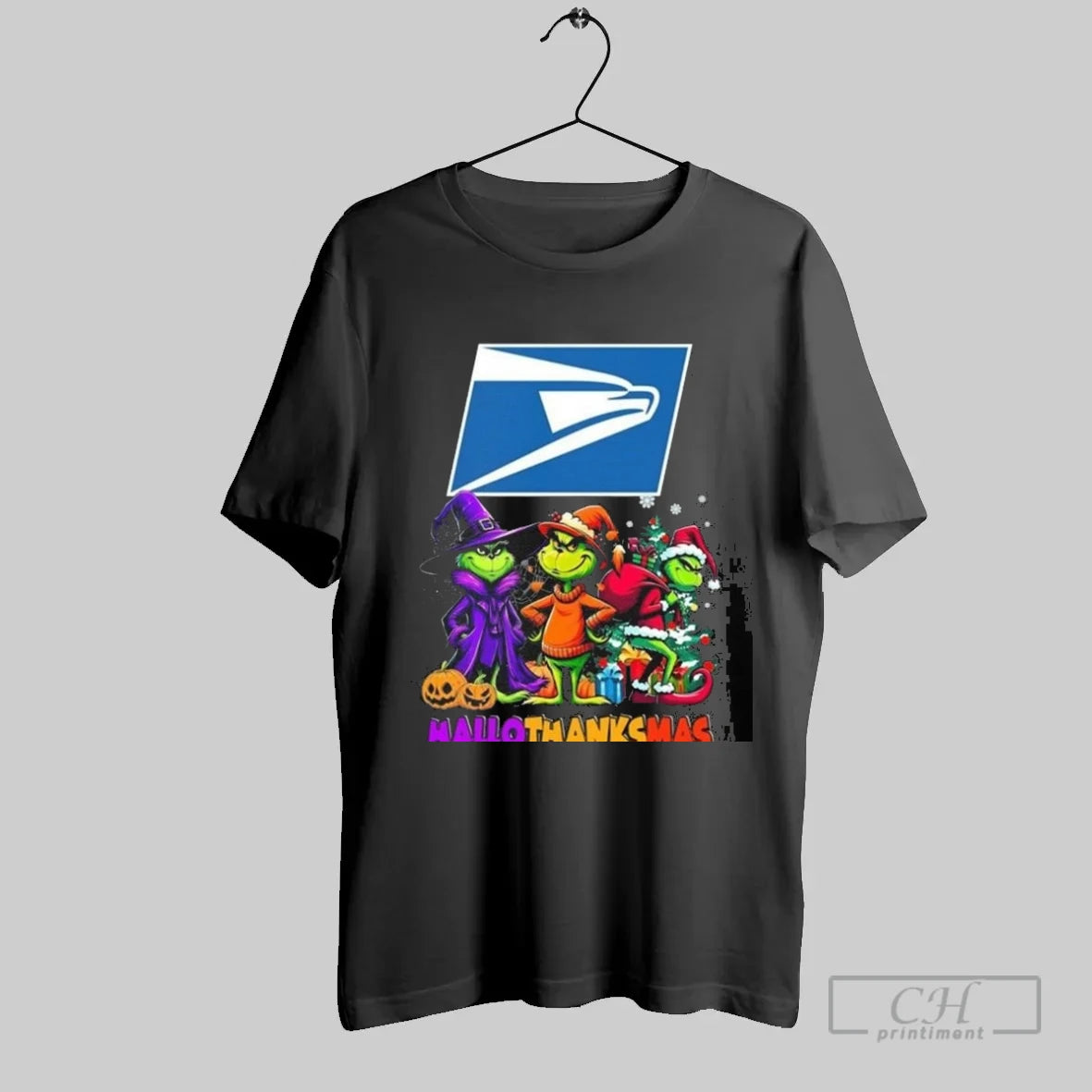 Usps The Grinch Hallothanksmas 2025