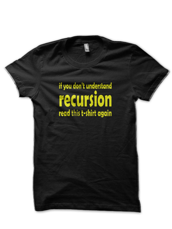 Understand Black T-Shirt