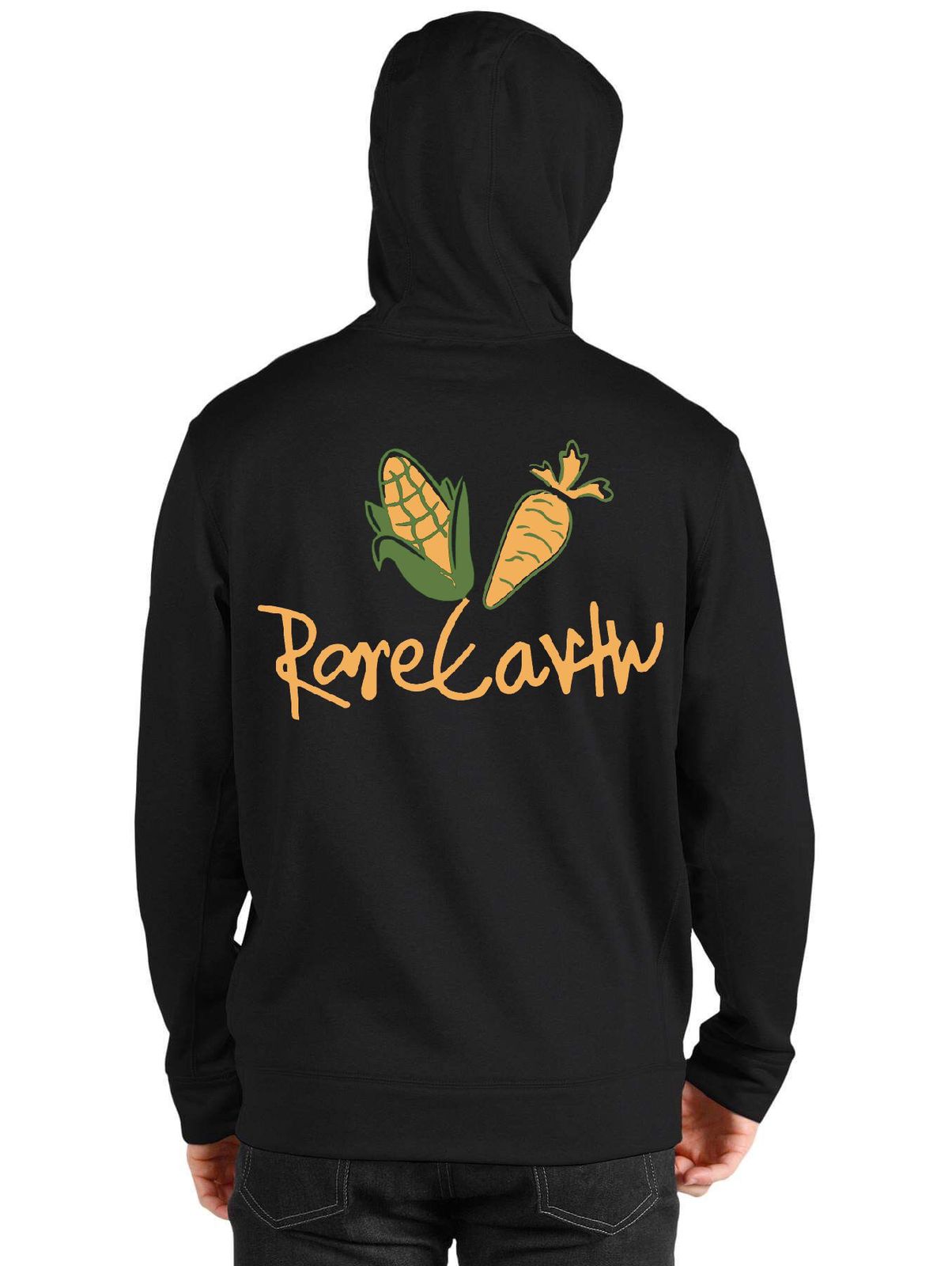 Vegan Black Hoodie