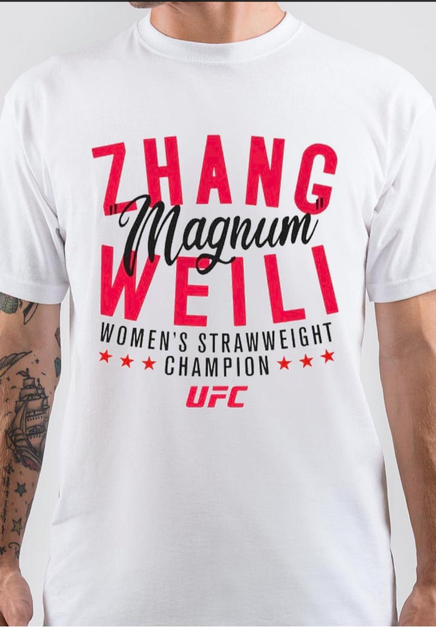 Weili Zhang White T-Shirt