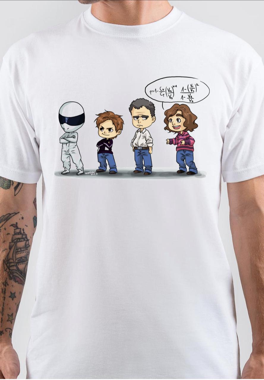 Top Gear Fan Art White T-Shirt