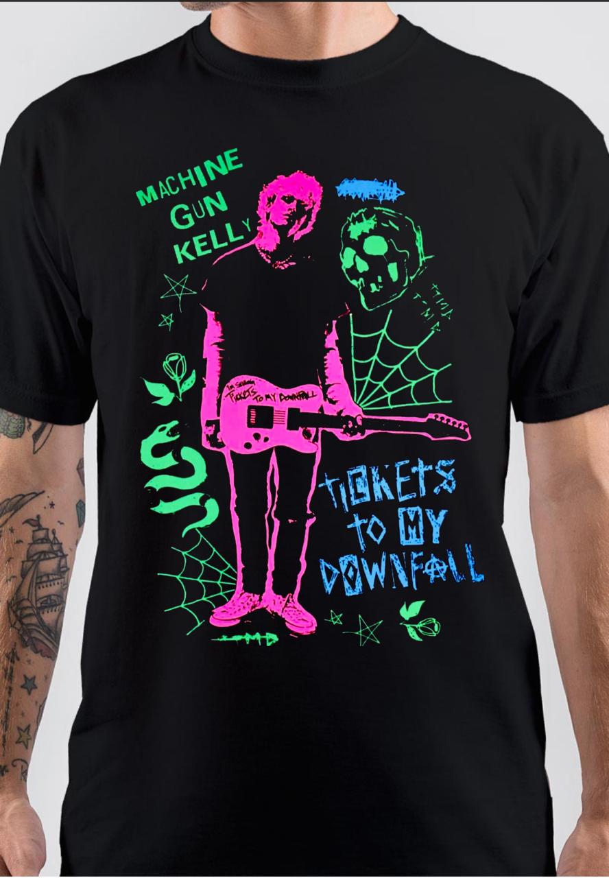 MACHINE GUN KELLY- TICKETS TO MY DOWNFALL TSHIRT