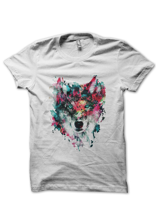 Wolf Whie T-Shirt