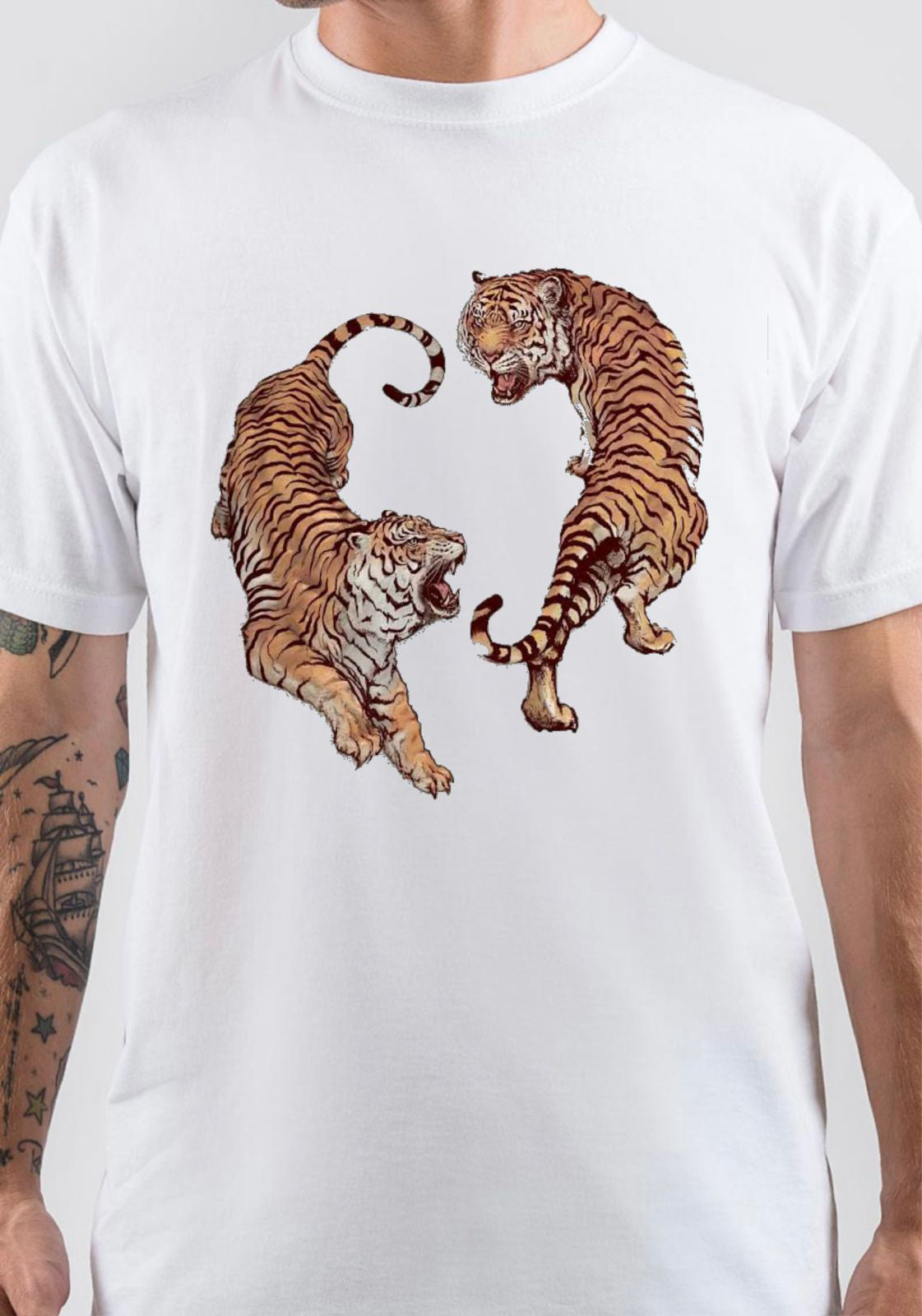 Yin Yang Tiger T-Shirt
