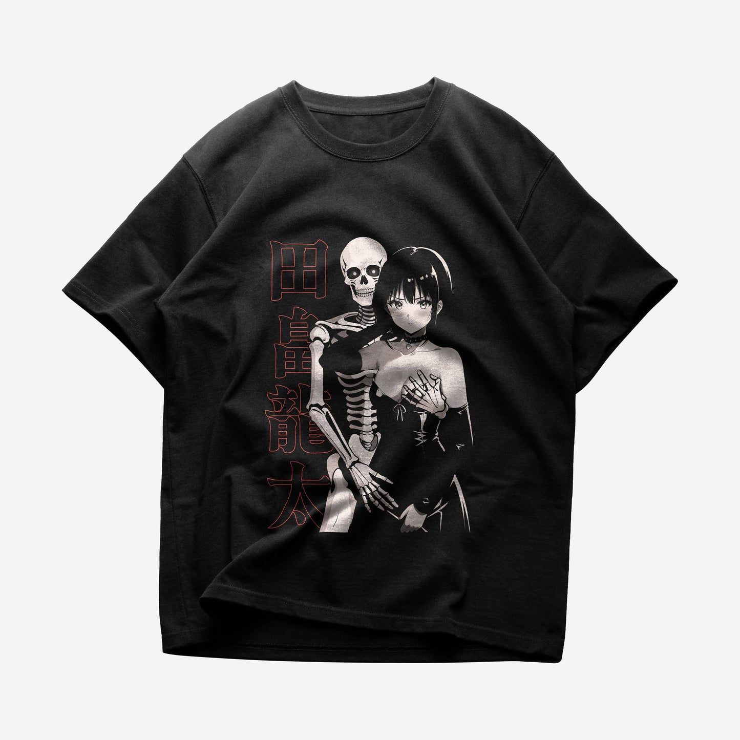 Anime Horror 90s Manga Girl T-Shirt - Alt Fashion